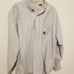 American Eagle vintage striped button-up